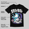Aqua 8s DopeSkill T-Shirt Stay Busy Graphic