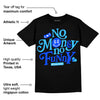 University Blue 2s DopeSkill T-Shirt No Money No Funny Graphic