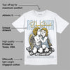 Blue Grey 13s DopeSkill T-Shirt Real Lover Graphic