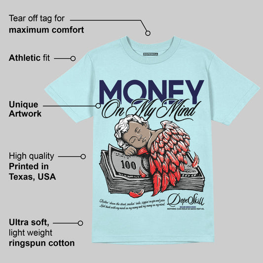 Dunk Glacier Blue DopeSkill Chambray T-shirt MOMM Graphic