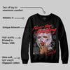 Arctic Pink 5s DopeSkill Sweatshirt Never Stop Hustling Graphic