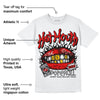 Red Cement 4S DopeSkill T-Shirt Hot Mouth Graphic