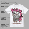 Dunk Smokey Mauve Playful Pink White Brown DopeSkill T-Shirt Paid In Full Graphic