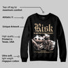 TAN 'Risk Is Better Than Regret' DopeSkill Graphic Sweatshirt