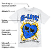 Royal Blue Collection DopeSkill T-Shirt Crying Heart Graphic