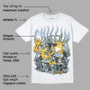 Blue Grey 13s DopeSkill T-Shirt Chillin Graphic