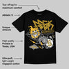 9060 Varsity Gold DopeSkill T-Shirt Break Through Graphic