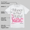 Wings 3s DopeSkill T-Shirt Money Is Our Motive Typo Graphic