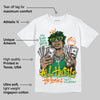 Green 'All Hustle No Luck' DopeSkill Graphic T-Shirt
