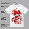 Cherry 12s DopeSkill T-Shirt Smile Through The Pain Graphic