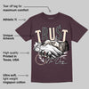 Violet Ore 3s DopeSkill Maroon T-shirt Trust No One Graphic