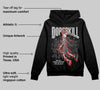 Black Cement 3s DopeSkill Hoodie Sweatshirt Thunder Dunk Graphic