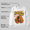 Orange Black White DopeSkill Sweatshirt Fight For Right Graphic