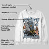 Blue Suede 40s DopeSkill Sweatshirt Get Rich Graphic