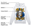 Dunk Blue Jay and University Gold DopeSkill Hoodie Sweatshirt Money Don't Lie Graphic