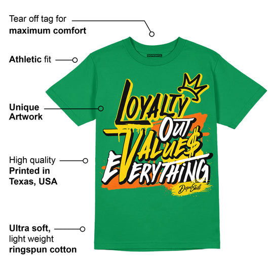 Green Collection DopeSkill Green T-shirt LOVE Graphic