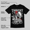 Black Cement 3s DopeSkill T-Shirt Threat Graphic