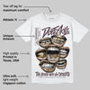 Burgundy Crush 3s DopeSkill T-Shirt The Mouth With No Droughts Graphic