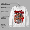 Black Toe 1s DopeSkill Sweatshirt Queen Of Hustle Graphic