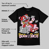 Arctic Pink 5s DopeSkill T-Shirt Born To Be Rich Graphic