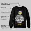 Yellow 'Scared Money Don't Make No Money' DopeSkill Graphic Sweatshirt