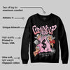 Arctic Pink 5s DopeSkill Sweatshirt Money Bag Coming Up Graphic