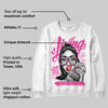Pink Collection DopeSkill Sweatshirt Living My Best Life Graphic