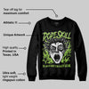 Neon Green Collection DopeSkill Sweatshirt Root of Evil Graphic