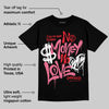 S - Serendipity Pro-X1 W DopeSkill T-Shirt No Money No Love Typo Graphic