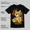 Max 95 'University Gold' DopeSkill T-Shirt Smile Through The Pain Graphic