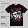 Black/White 'Outlast' DopeSkill Graphic T-Shirt