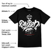 Black and White 14s DopeSkill T-Shirt Queen Chess Graphic