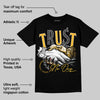 9060 Varsity Gold DopeSkill T-Shirt Trust No One Graphic