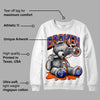 Dunk Low Futura Orange Blaze DopeSkill Sweatshirt Sick Bear Graphic