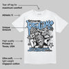 Powder Blue 9s DopeSkill T-Shirt Distorted Realms Graphic