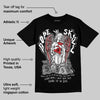 Black Cement 3s DopeSkill T-Shirt Angels Graphic