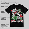 Bred Velvet 11s DopeSkill T-Shirt Born To Be Rich Graphic