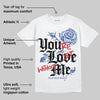 AJ Spizike Storm Blue DopeSkill T-Shirt You’re Lost Without Me Graphic