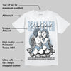 Blue Suede 40s DopeSkill T-Shirt Real Lover Graphic