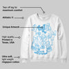 Legend Blue 11s DopeSkill Sweatshirt Real Y2K Players Graphic