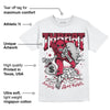 85 Metallic Burgundy 1s DopeSkill T-Shirt Threat Graphic