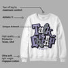 Indigo Haze 5s DopeSkill Sweatshirt Talk Is Chip Graphic