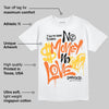 Starfish 3s DopeSkill T-Shirt No Money No Love Typo Graphic