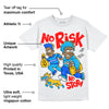Royal Blue Collection DopeSkill T-Shirt No Risk No Story Graphic