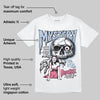 Cobalt Bliss 3s DopeSkill T-Shirt Mystery Ghostly Grasp Graphic