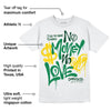 Green Collection DopeSkill T-Shirt No Money No Love Typo Graphic