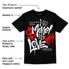 Black and White Collection DopeSkill T-Shirt No Money No Love Typo Graphic