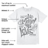 Wet Cement 4s DopeSkill T-Shirt No Money No Love Typo Graphic