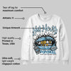 Legend Blue 11s DopeSkill Sweatshirt Hot Mouth Graphic