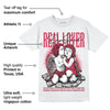 85 Metallic Burgundy 1s DopeSkill T-Shirt Real Lover Graphic